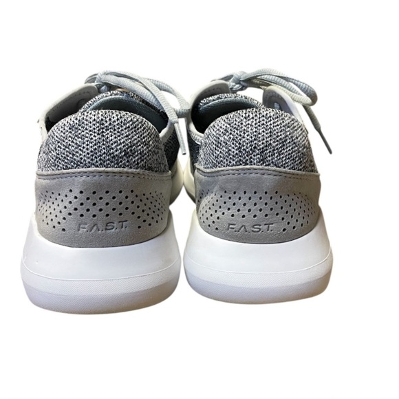 Kizik Madrid Eco Knit Shoes Women's Size 10; Men’s 8.5 Grey Hands Free Lace Up - Picture 5 of 10